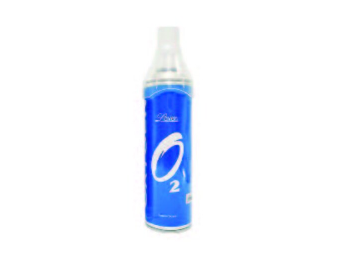ออกซิเจนกระป๋อง Laven Oxygen สีน้ำเงิน 8 ลิตร พกพาสะดวก